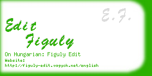 edit figuly business card